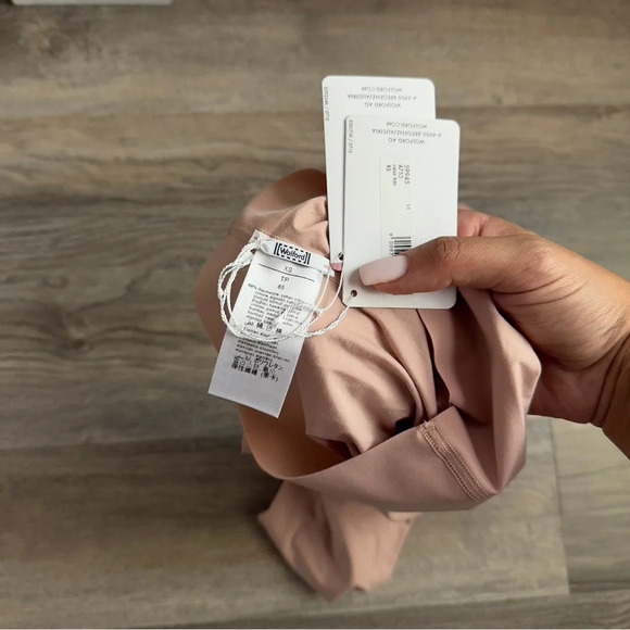 WOLFORD cotton contour control forming leggings rose tan size  XS - Picture 4 of 5